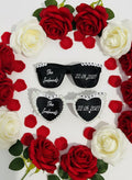 Custom Name Wedding Just Married Sunglasses 2 pairs