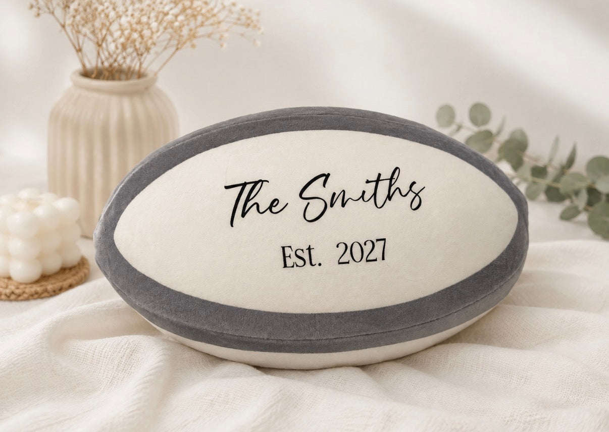 Plush Rugby Ball