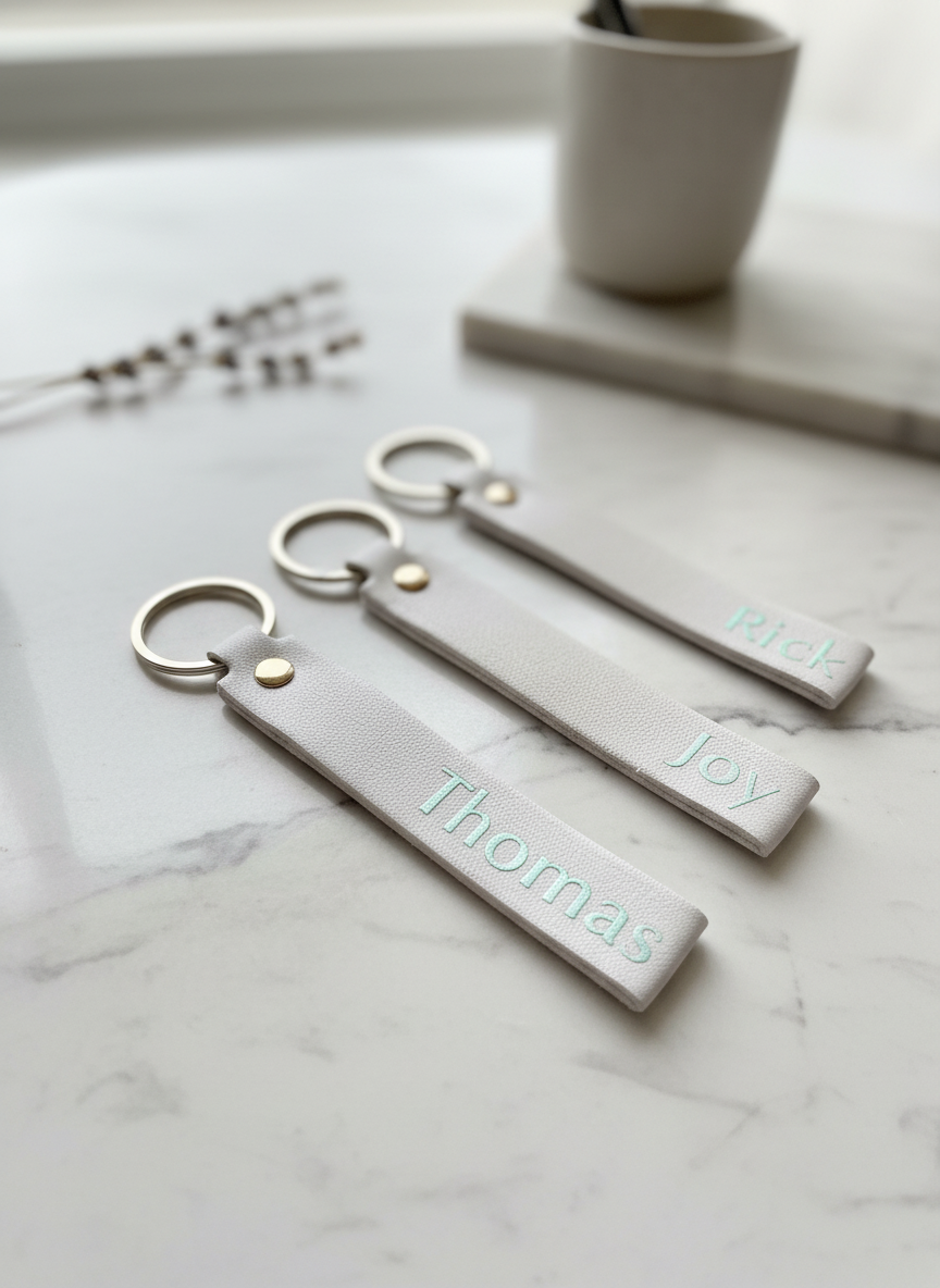 Leather Keychain