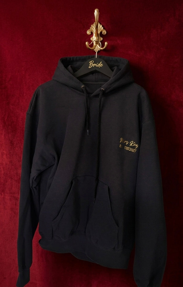 Surname Hoodie - Black