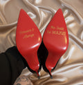 Decals Personalised Shoes For Wedding